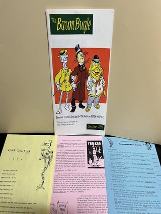 Item #9936 The Baum Bugle, Volume 17, Number 3; Christmas 1973. John Fricke, David L. Greene,...