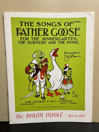 Item #9937 The Baum Bugle, A Journal Of Oz Volume 19, Number 1; Spring 1975. Jerry V. Tobias,...