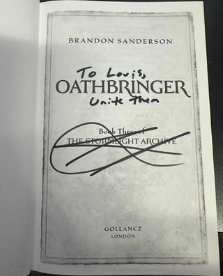 Oathbringer | Stormlight Archive Book Three